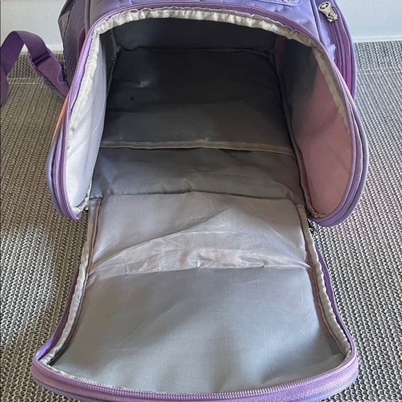 Like 🆕 Pink and Purple Unicorn Kids Backpack 14 x 10 inch - Picture 6 of 6